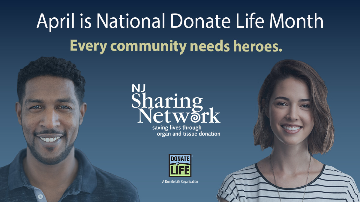 Join us in celebrating National Donate Life Month!