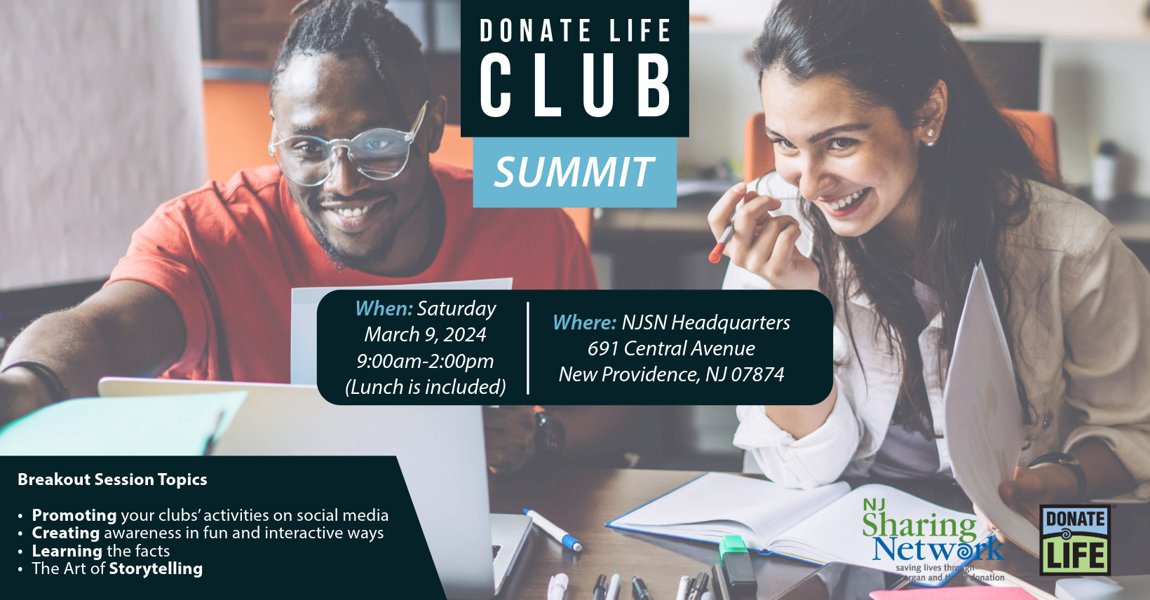Donate Life Club Summit